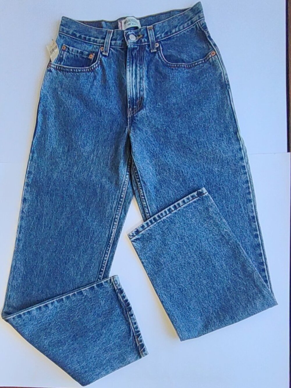 Vintage Levi's 550 Relaxed Fit Jeans Size 28 x 32 Medium Wash Denim Heritage NWT